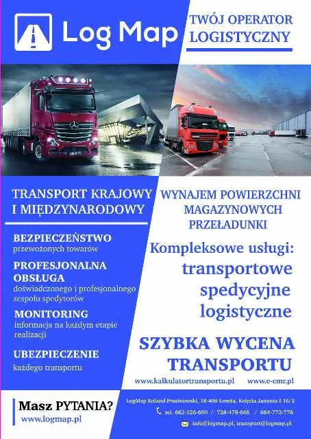 Usługi Transportowe/Transport/ Spedycja/ Logistyka